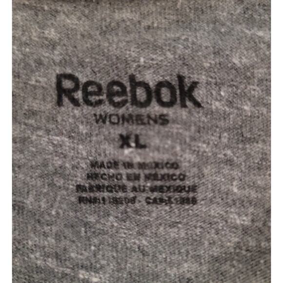 Reebok Gray Heathered Anaheim Ducks Western Conference Finals Women's Shirt XL - Picture 3 of 4